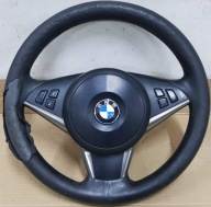 KIEROWNICA MULTIFUNKCJA AIRBAG BMW E60 E61 LCI