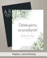 Personalizowany Magnes Rustykalny na Lodówkę 7x9cm I 3szt