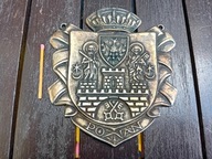 DUŻY RYNGRAF PATRIOTYCZNY ORZEŁ HERB MIASTO POZNAŃ -1300rok - JERZY BĄK