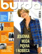 BURDA wrzesień 2000 z wykrojami