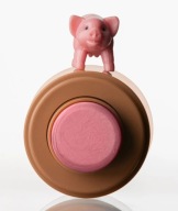 Rhod'e Pocket Blush kremowy róż do policzków i ust 2w1 Piggy -baby Pink róż