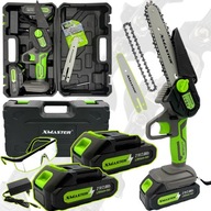 PILARKA ŁAŃCUCHOWA 6 6CAL PIŁA AKUMULATOROWA GAŁĘZIÓWKA 2xAKU ZESTAW 1000W