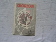 CHORZÓW PLAN MIASTA 1985 ROK