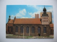 GDAŃSK KOŚCIÓŁ ŚW. BRYGIDY WYDANA W DDR stara POCZTÓWKA 1981