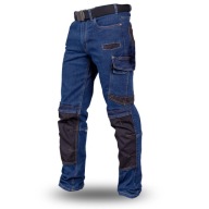 Spodnie robocze długie KING BHP JEANS 303 – wygoda i wytrzymałość