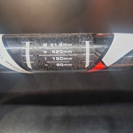 Kierownica szosowa 42 cm K-Force FSA carbon