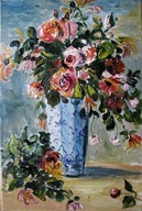 Róże w wazonie- W.Kowal