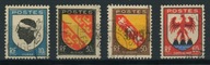 Francja, 1948, Mi 752-755.