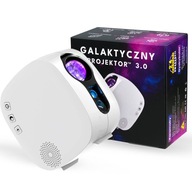 Galaktyczny Projektor 4K Gwiazdy Komety Bluetooth