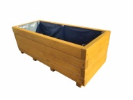 Donica drewniana . Donice drewniane. Skrzynia 100x40x40.