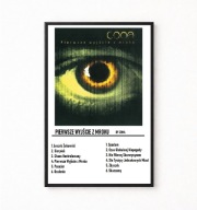 Plakat A4 z ramką COMA "PIERWSZE WYJŚCIE Z MROKU" 21x29,7cm