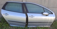 DRZWI PRAWE PRAWY PRZÓD TYŁ TYLNE PRZEDNIE PEUGEOT 407 SW EZRC kompletne