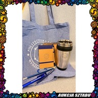 Kubek termiczny Wydziału Chemicznego z gadżetami Wydziału