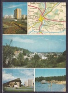 1993 Piła mapka wydawnictwo Ruch