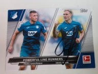 Karta topps match attax autograf Bundesliga TSG 1899 Hoffenheim David Raum