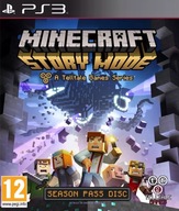 MINECRAFT STORY MODE -komplet BDB- GRA PLAYSTATION 3 PS3 =PsxFixShop= GW!