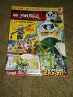 LEGO NINJAGO 5/2020 Nya z włócznią , - 2 plakaty, Komiksy, Labirynty,gry