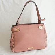 Bessie Klasyczny kuferek damski łososiowy