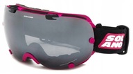 GOGLE NARCIARSKIE SOLANO na NARTY SNOWBOARD + MASKA NEOPRENOWA