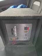 Używany aktywny subwoofer do auta RAVELAND AXT1000 moc 180 W RMS