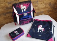 TORNISTER Plecak HAMA jednorożec dziewczynki Piórnik worek na wf