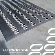 Blacha LOHR aluminiowa 75 cm | Laweta Najazd Platforma | Pomoc Drogowa