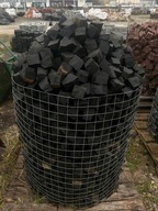 CZARNA KOSTKA BAZALTOWA 10x10, 8x11, 4x6 Bazalt Kamień Imperium Warszawa