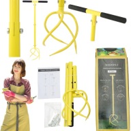 KULTYWATOR RĘCZNY DO ODCHWASZCZANIA I SPULCHNIANIA GLEBY REGULOWANY 90CM