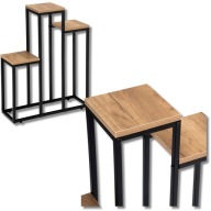 Kwietnik LoftInspired 67 cm metal