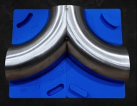 Y Pipe Uchwyt do cięcia Y-Pipe z kolanek ø76.1 R63