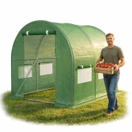 TUNEL FOLIOWY OGRODOWY 2X2M SZKLARNIA OGRODOWA FOLIOWA FOLIAK PAWILON 4m2