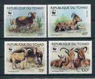 Czad 1988 , WWF: kozica afrykańska ** ssaki + karty WWF