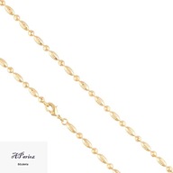 Lap2944 Łańcuszek złocony kulkowy 0.3/45cm