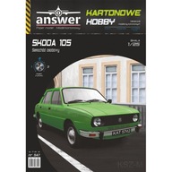 Answer 547 - Samochód osobowy Skoda 105 1:25