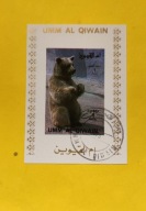 Umm al Qiwain. Bloczek kasowany.02918ł