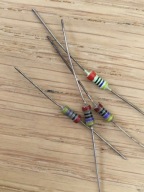 4x Rezystor 470 Ohm, 2%, 0,25 W