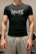 koszulka sportowa obcisla kompresyjna compression shirt czarna S