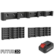 Uchwyt potrójny na akumulator YATO 18V LI-ION bez blokady