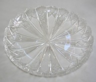 ŚLICZNA PATERA / TALERZ KRYSZTAŁ 28 cm.