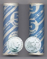 NORWEGIA - 5 Koron 1995 50 lat ONZ FN 50 A z rolki