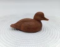 Małą stara, vintage kaczuszka, kolekcjonerska figurka 11cm