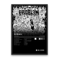 Plakat A3 - "Art Brut 2" PRO8L3M
