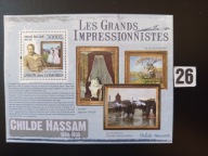 Malarstwo , impresjonizm , CH. Hassam , Komory MNH
