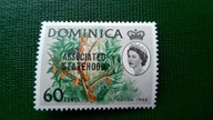 Dominika Dominica * 60c nadruk QEII kolonie angielskie brytyjskie