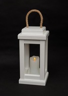 Lampion / latarenka / świecznik - Biały