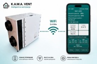 Rekuperator 500 m3/h do 180 m2 odzysk ciepła sterownik wifi