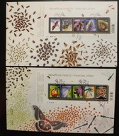 !!! 2 KOPERTY FDC KANADA OWADY - PIĘKNE - STAN BARDZ DOBRY !!