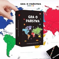 Memo Games - Gra karciana "O Państwa" Rozrywka Dla Dzieci i Dorosłych Nowe