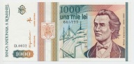Rumunia 1000 Lei - 1993r