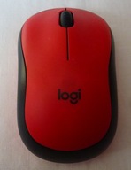 Mysz bezprzewodowa USB Logitech M171 czerwona